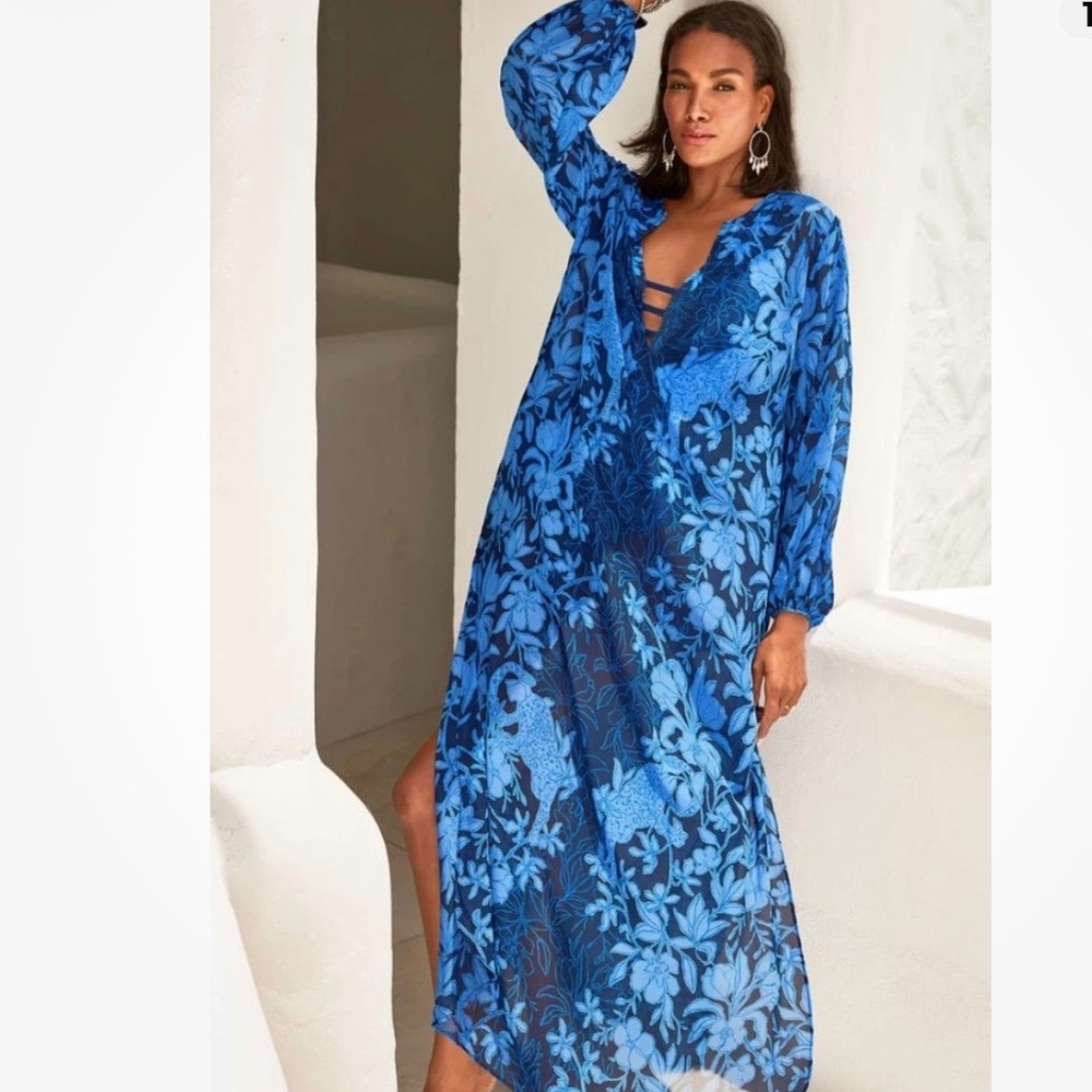 NWT Lilly Pulitzer Frey Maxi Cover-up Size Small/medium
